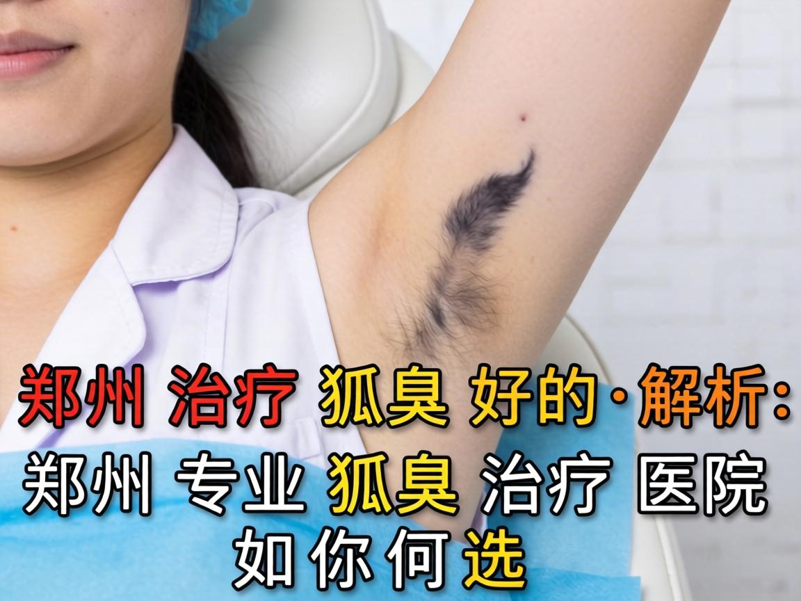 郑州治疗狐臭好的医院解析，郑州专业狐臭治疗医院如何选