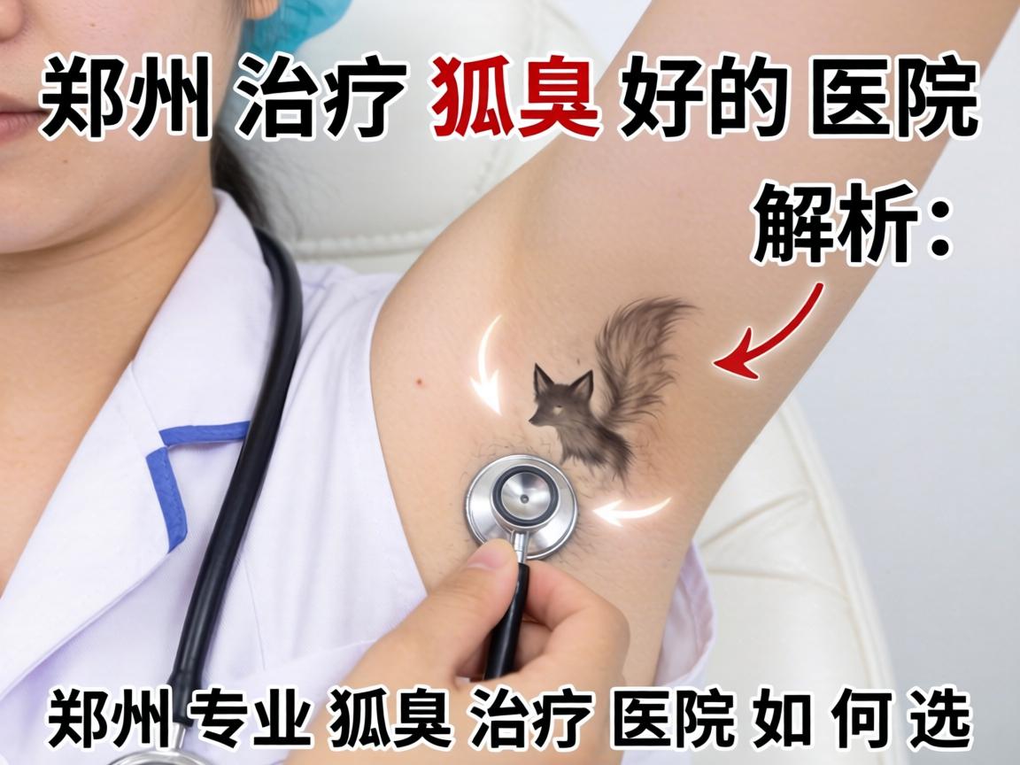 郑州治疗狐臭好的医院解析，郑州专业狐臭治疗医院如何选