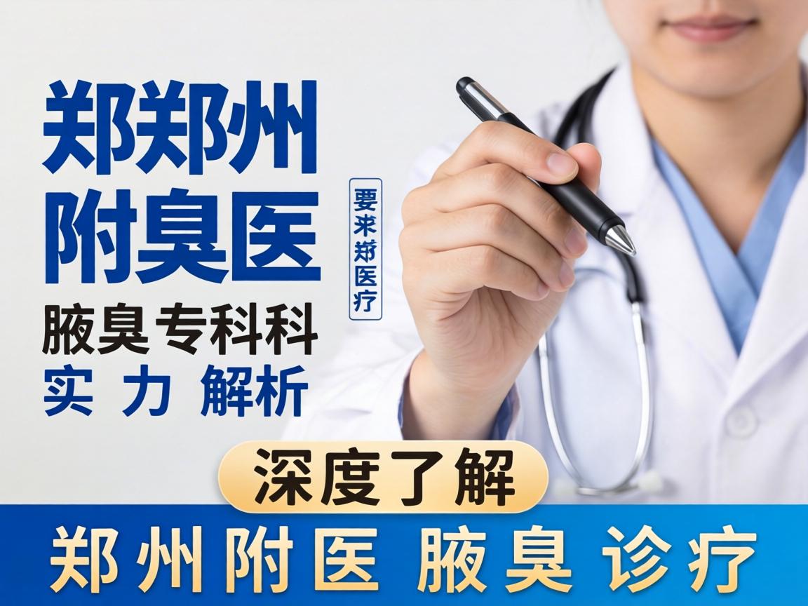 郑州附医腋臭专科实力解析，深度了解郑州附医腋臭诊疗