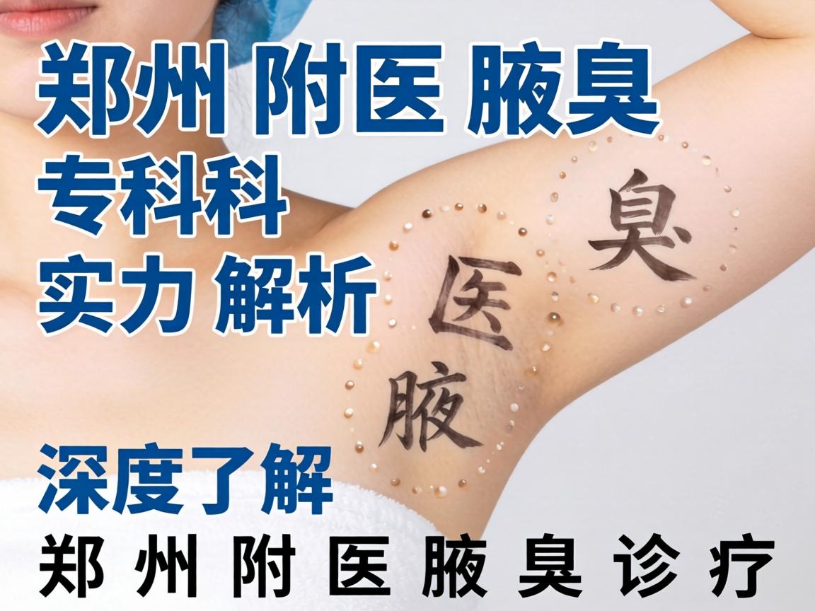 郑州附医腋臭专科实力解析，深度了解郑州附医腋臭诊疗