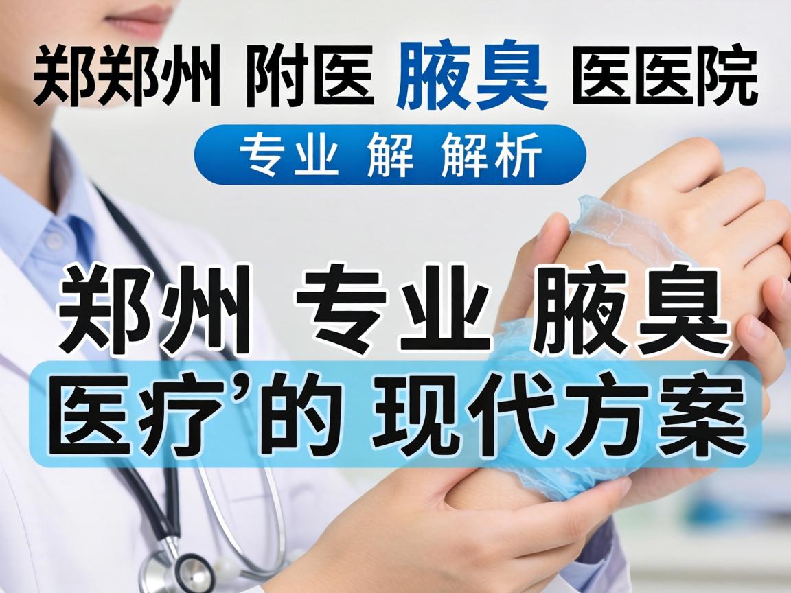 郑州附医腋臭医院专业解析，郑州专业腋臭医疗的现代方案
