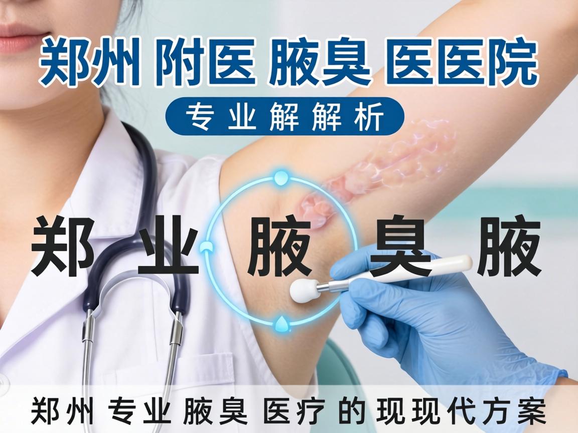 郑州附医腋臭医院专业解析，郑州专业腋臭医疗的现代方案