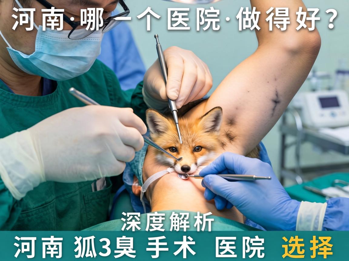 河南狐臭手术哪个医院做得好？深度解析河南狐臭手术医院选择