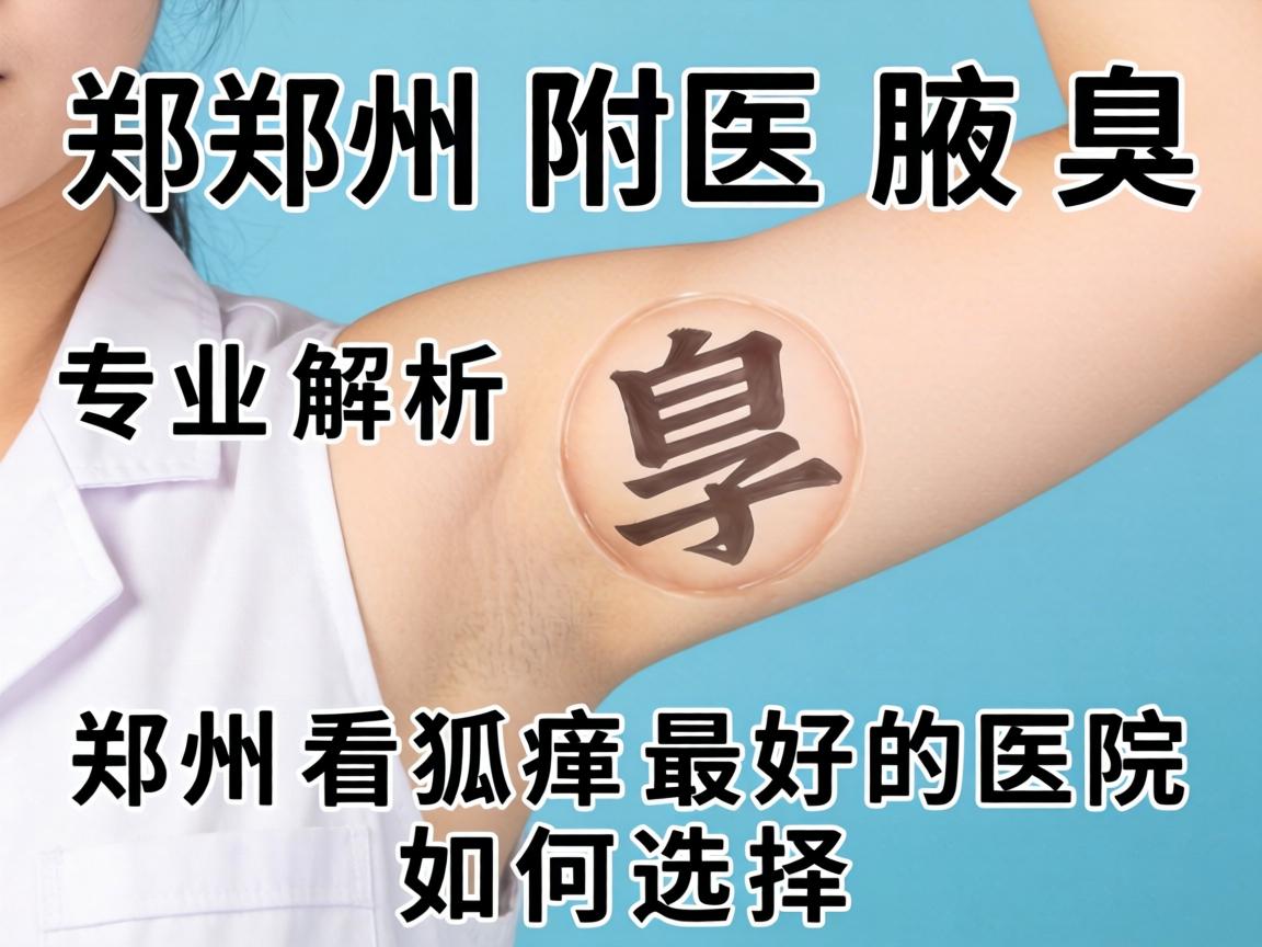 郑州附医腋臭医院专业解析，郑州看狐臭最好的医院如何选择