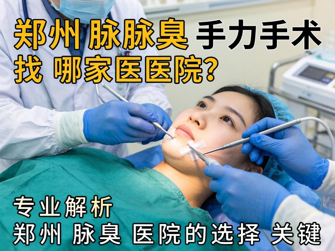 郑州腋臭手术找哪家医院？专业解析郑州腋臭医院的选择关键