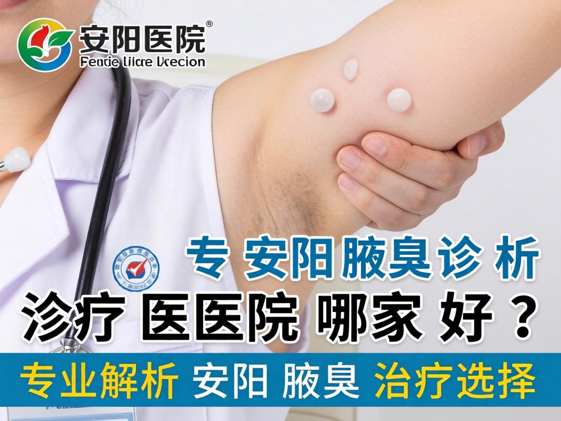 安阳腋臭诊疗医院哪家好？专业解析安阳腋臭治疗选择