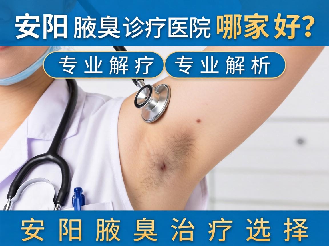 安阳腋臭诊疗医院哪家好？专业解析安阳腋臭治疗选择
