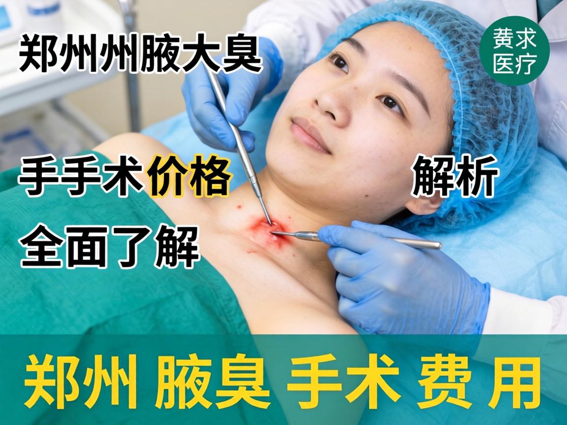 郑州腋臭手术价格解析,全面了解郑州腋臭手术费用 郑州腋臭手术价格解析,全面了解郑州腋臭手术费用