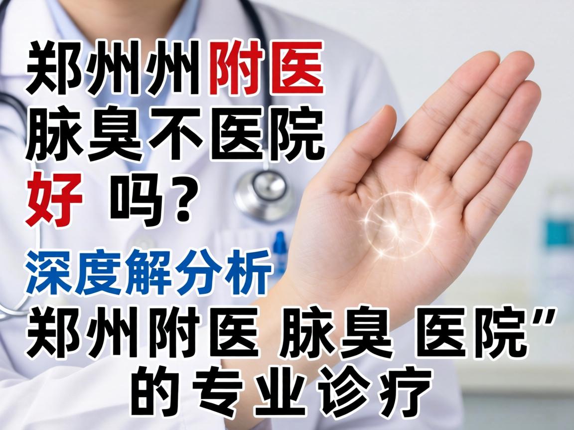 郑州附医腋臭医院好吗？深度解析郑州附医腋臭医院的专业诊疗