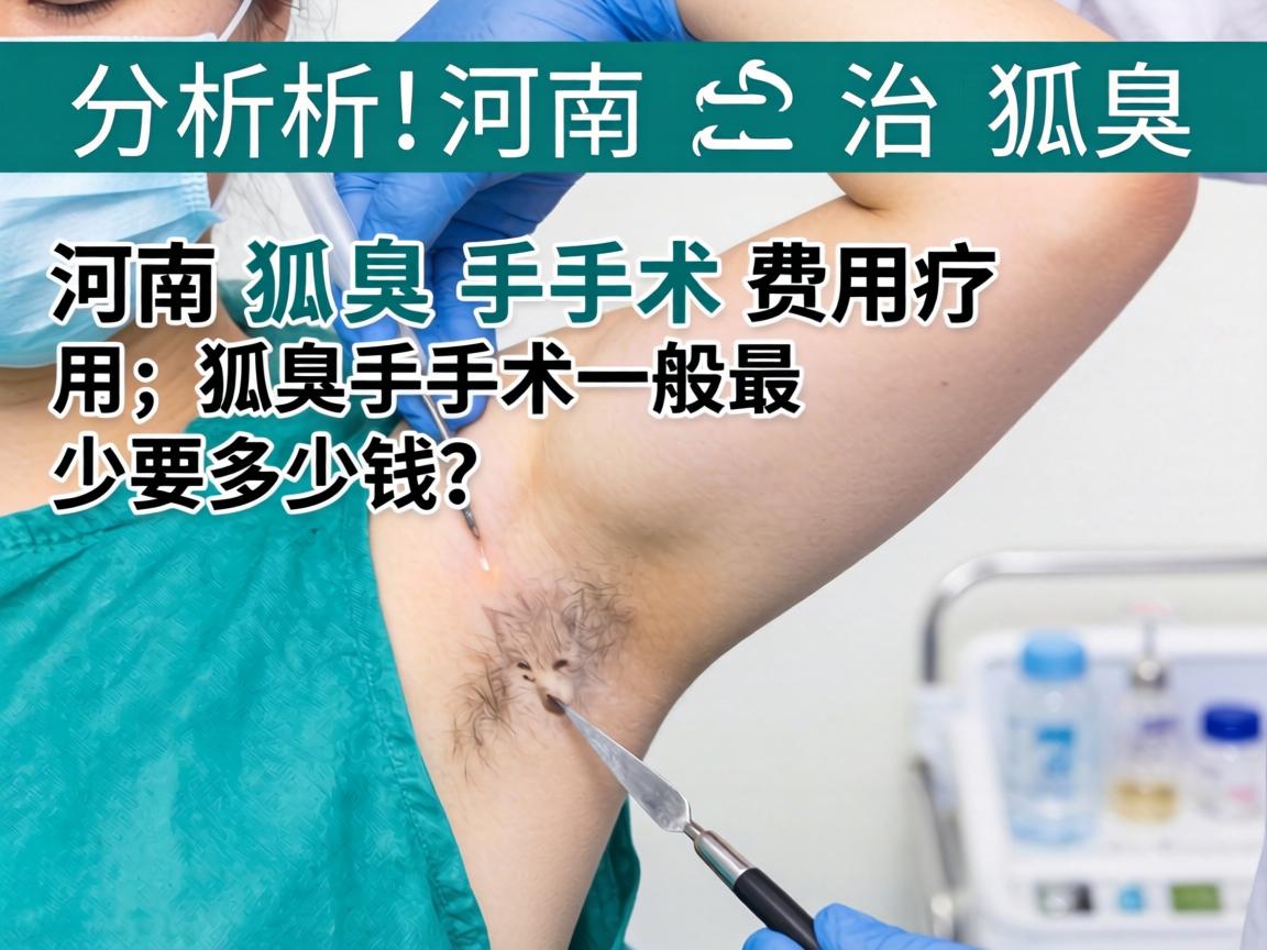 解析河南治狐臭手术费用,狐臭手术一般最少要多少钱? 解析河南治狐臭手术费用,狐臭手术一般最少要多少钱?