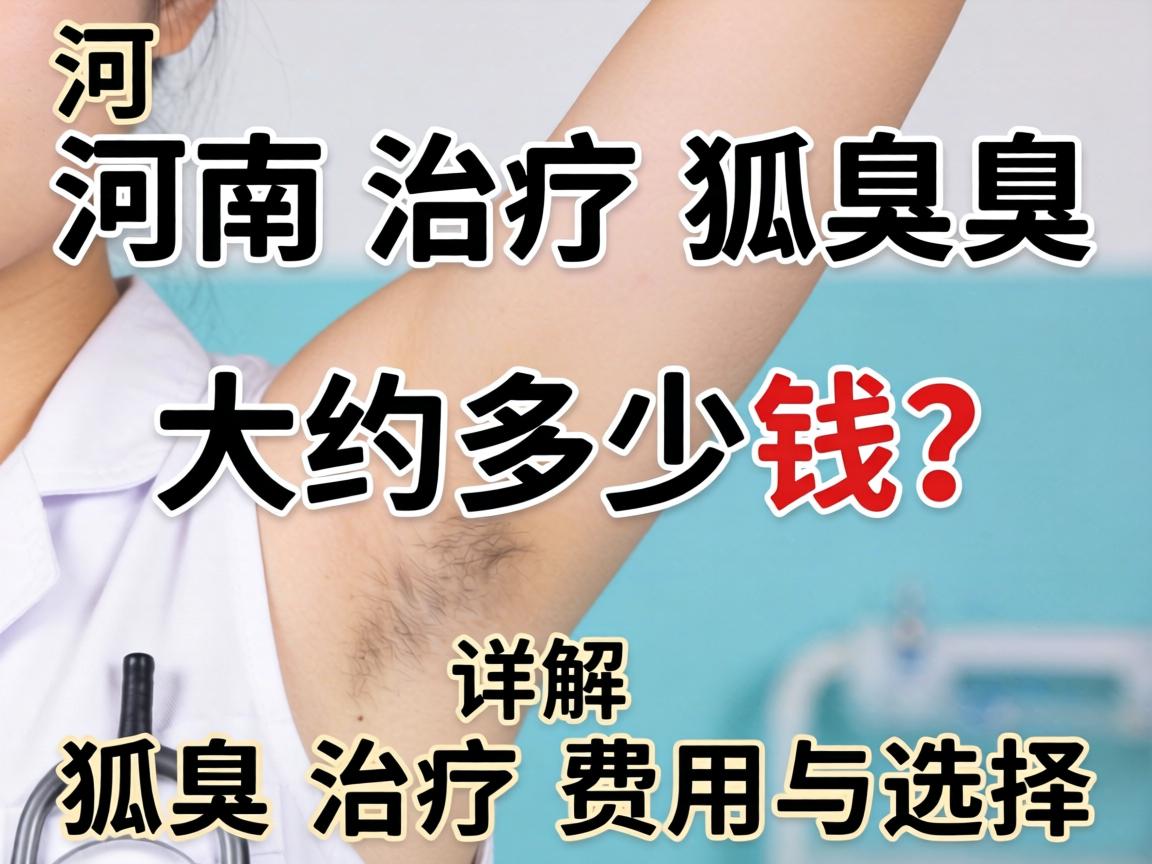 河南治疗狐臭大约多少钱?详解狐臭治疗费用与选择 河南治疗狐臭大约多少钱?详解狐臭治疗费用与选择