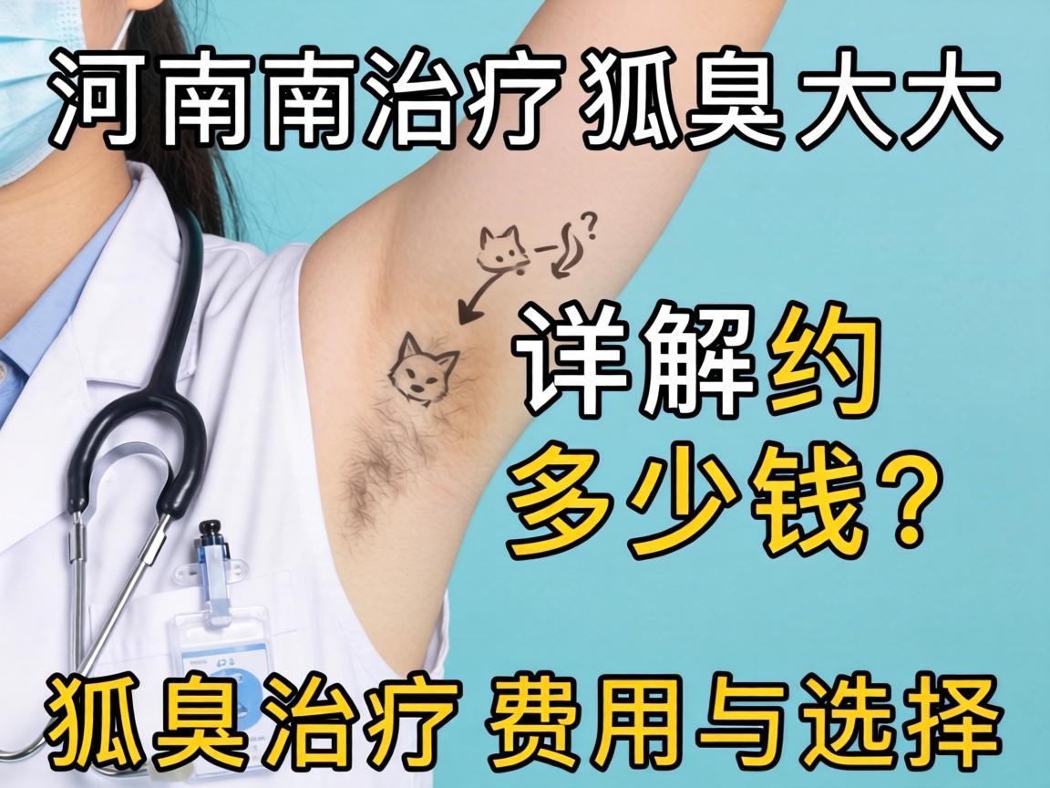 河南治疗狐臭大约多少钱?详解狐臭治疗费用与选择 河南治疗狐臭大约多少钱?详解狐臭治疗费用与选择