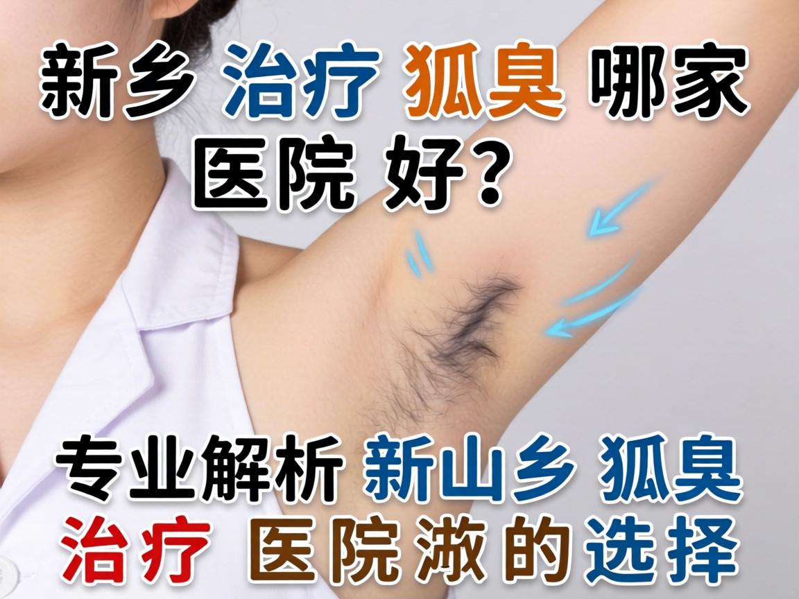 新乡治疗狐臭哪家医院好？专业解析新乡狐臭治疗医院的选择
