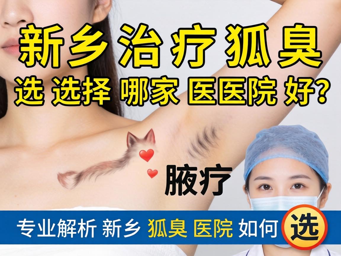 新乡治疗狐臭选择哪家医院好？专业解析新乡狐臭医院如何选