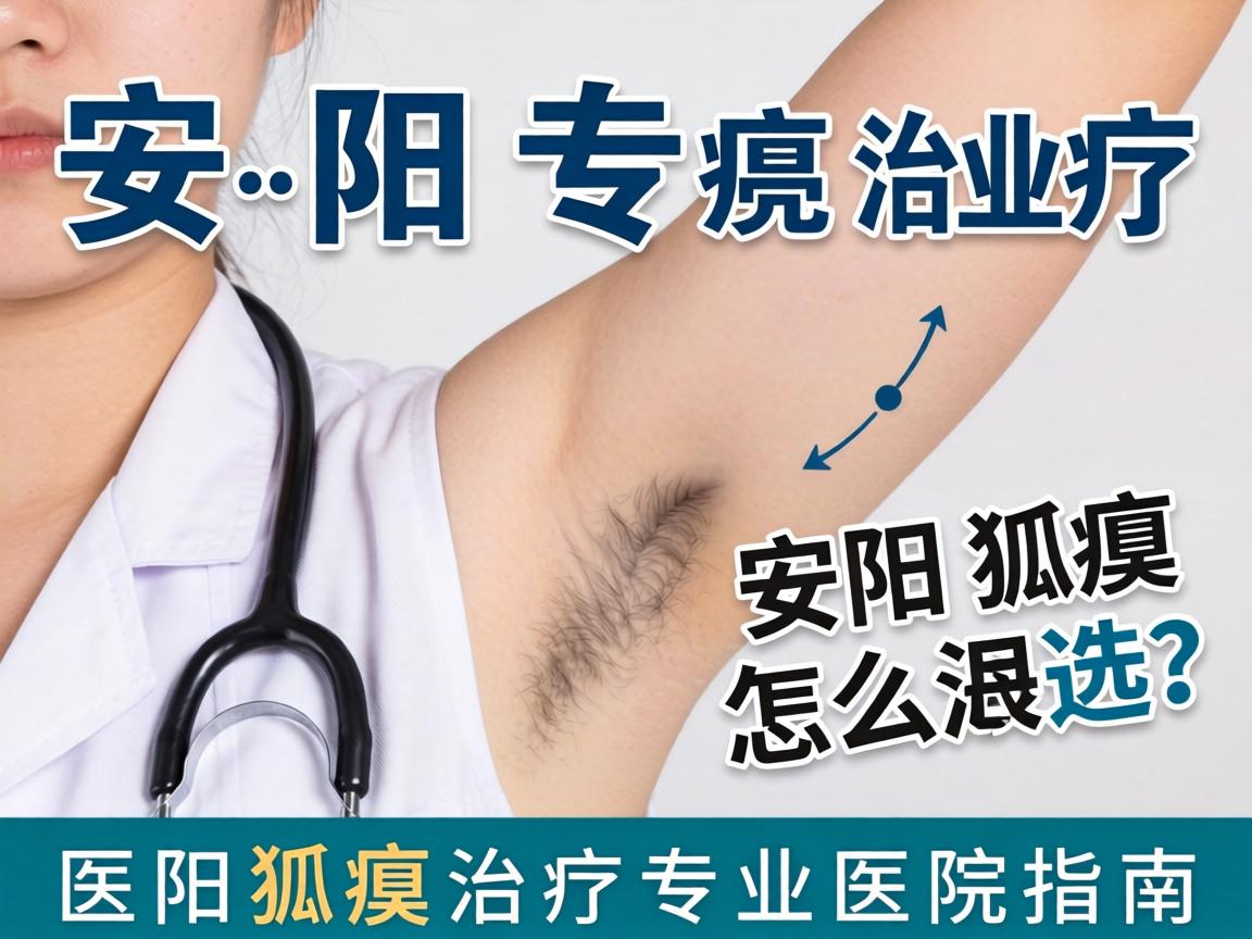 安阳专业治疗狐臭医院怎么选？安阳狐臭治疗专业医院指南