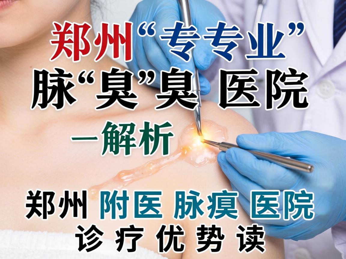 郑州专业腋臭医院解析，郑州附医腋臭医院诊疗优势解读