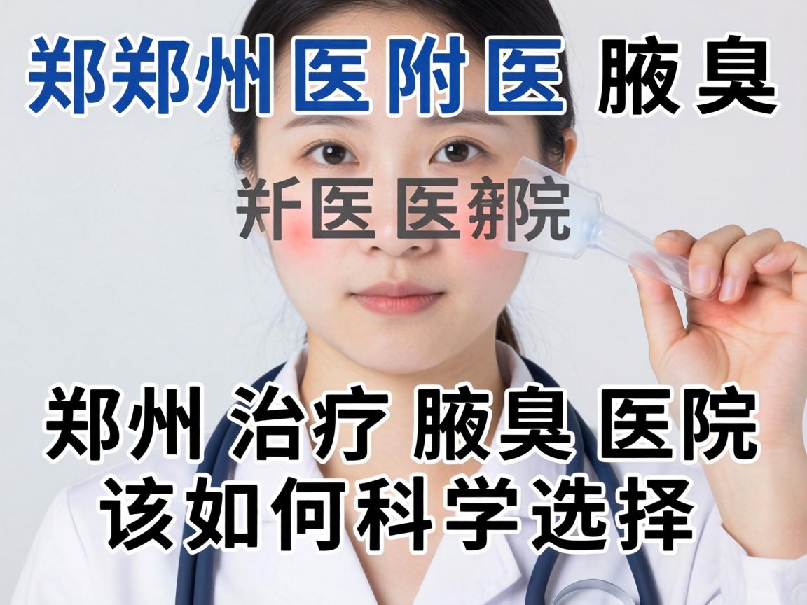 郑州附医腋臭医院解析，郑州治疗腋臭医院该如何科学选择