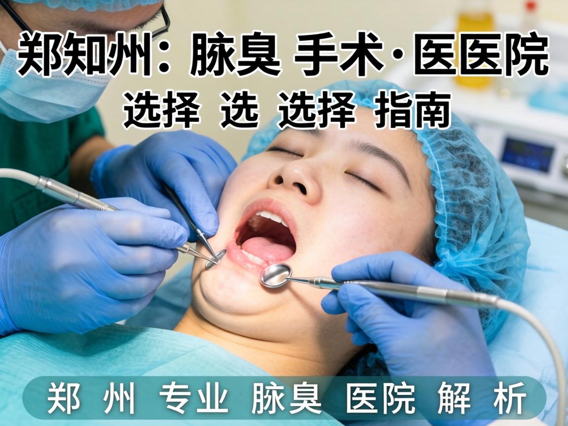 郑州腋臭手术医院选择指南，郑州专业腋臭医院解析