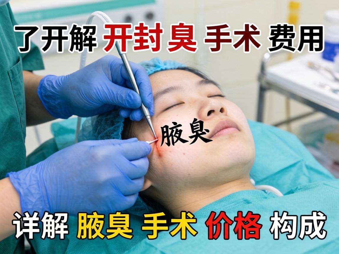 了解开封腋臭手术费用 详解腋臭手术价格构成