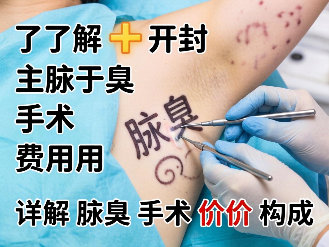 了解开封腋臭手术费用 详解腋臭手术价格构成