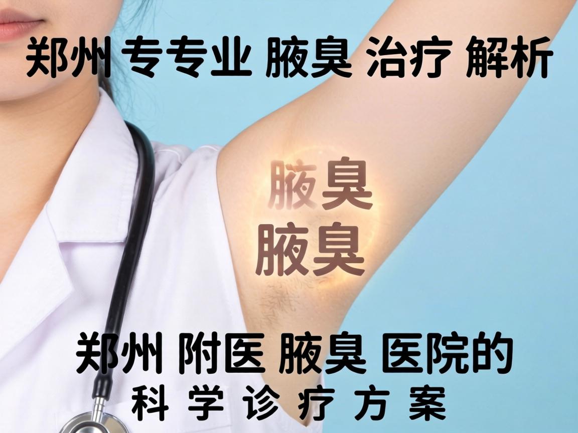 郑州专业腋臭治疗解析，郑州附医腋臭医院的科学诊疗方案