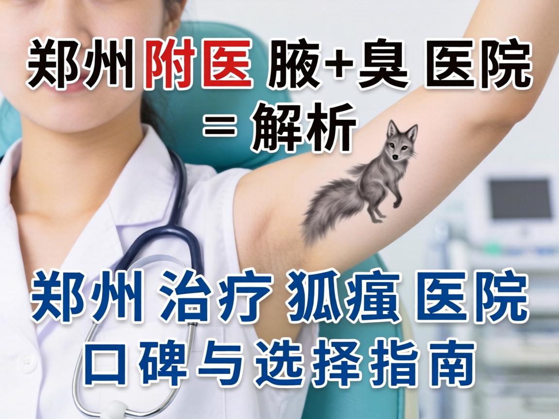 郑州附医腋臭医院解析，郑州治疗狐臭医院的口碑与选择指南