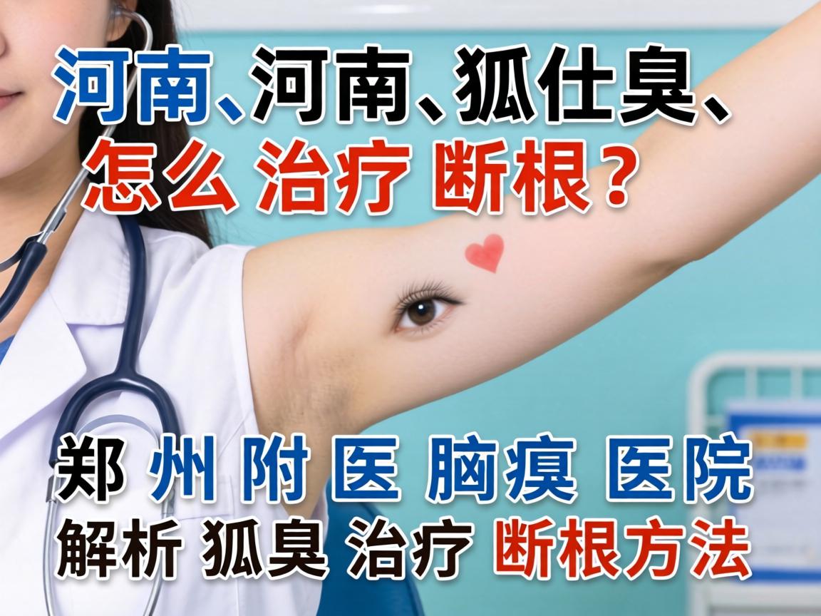 河南狐臭怎么治疗断根？郑州附医腋臭医院解析狐臭治疗断根方法