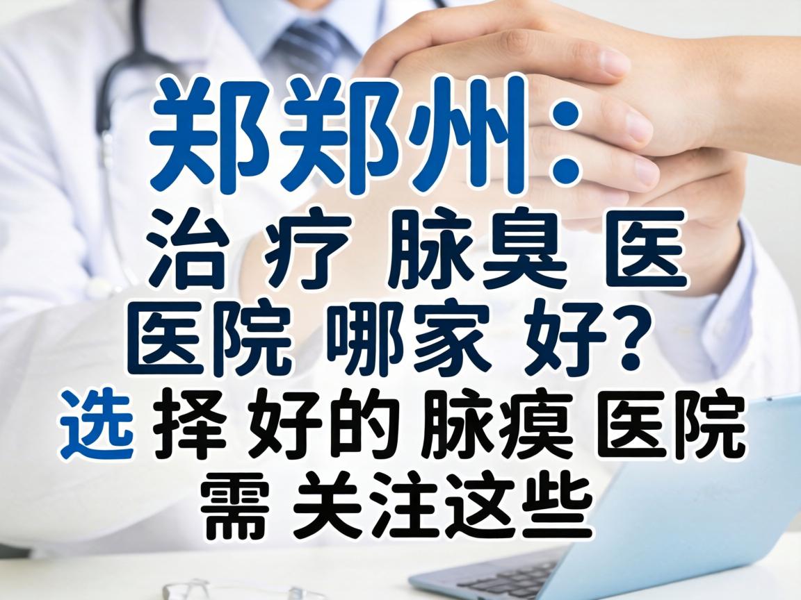郑州治疗腋臭医院哪家好？选择好的腋臭医院需关注这些