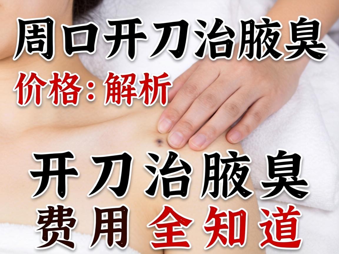 周口开刀治腋臭价格解析,开刀治腋臭费用全知道 周口开刀治腋臭价格解析,开刀治腋臭费用全知道