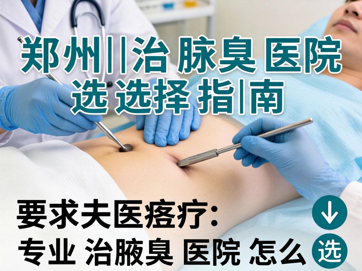 郑州治腋臭医院选择指南，专业治腋臭医院怎么选