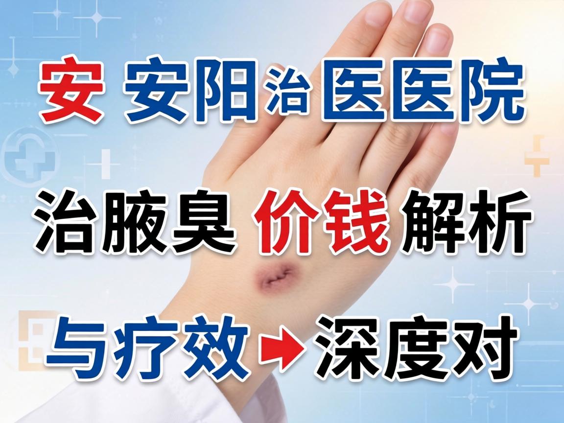 安阳医院治腋臭价钱解析,治腋臭价钱与疗效深度对比 安阳医院治腋臭价钱解析,治腋臭价钱与疗效深度对比