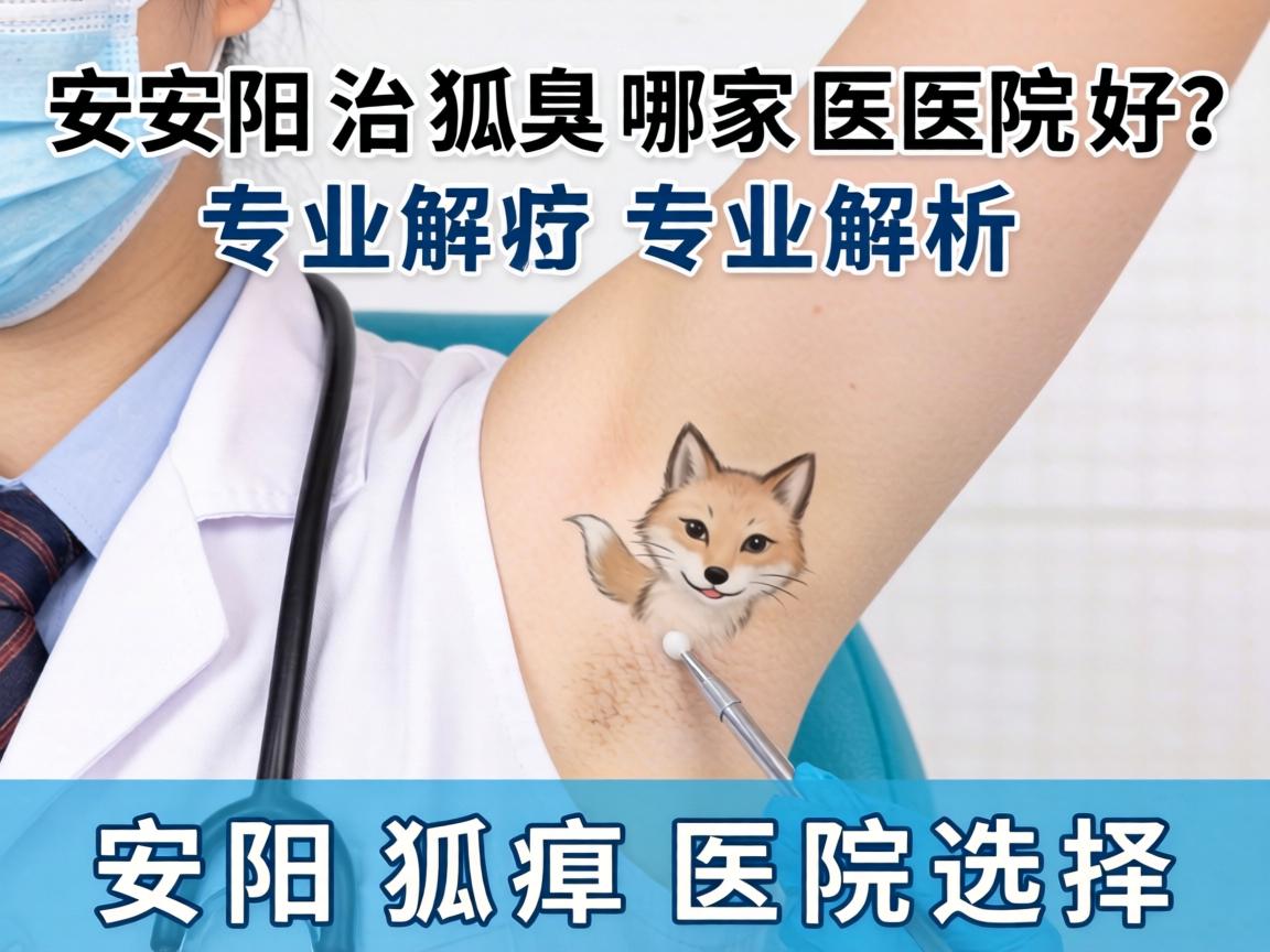 安阳治狐臭哪家医院好？专业解析安阳狐臭医院选择