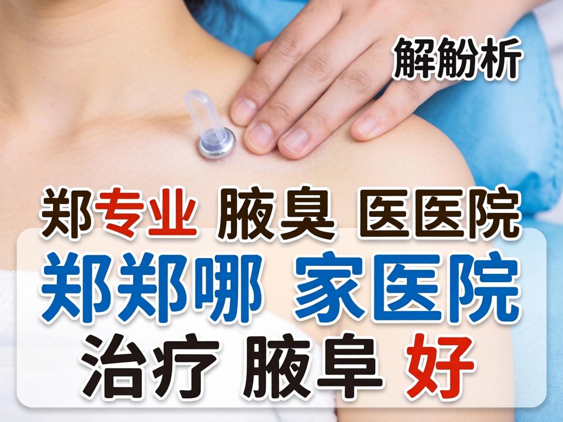 郑州腋臭医院专业解析，郑州哪家医院治疗腋臭好