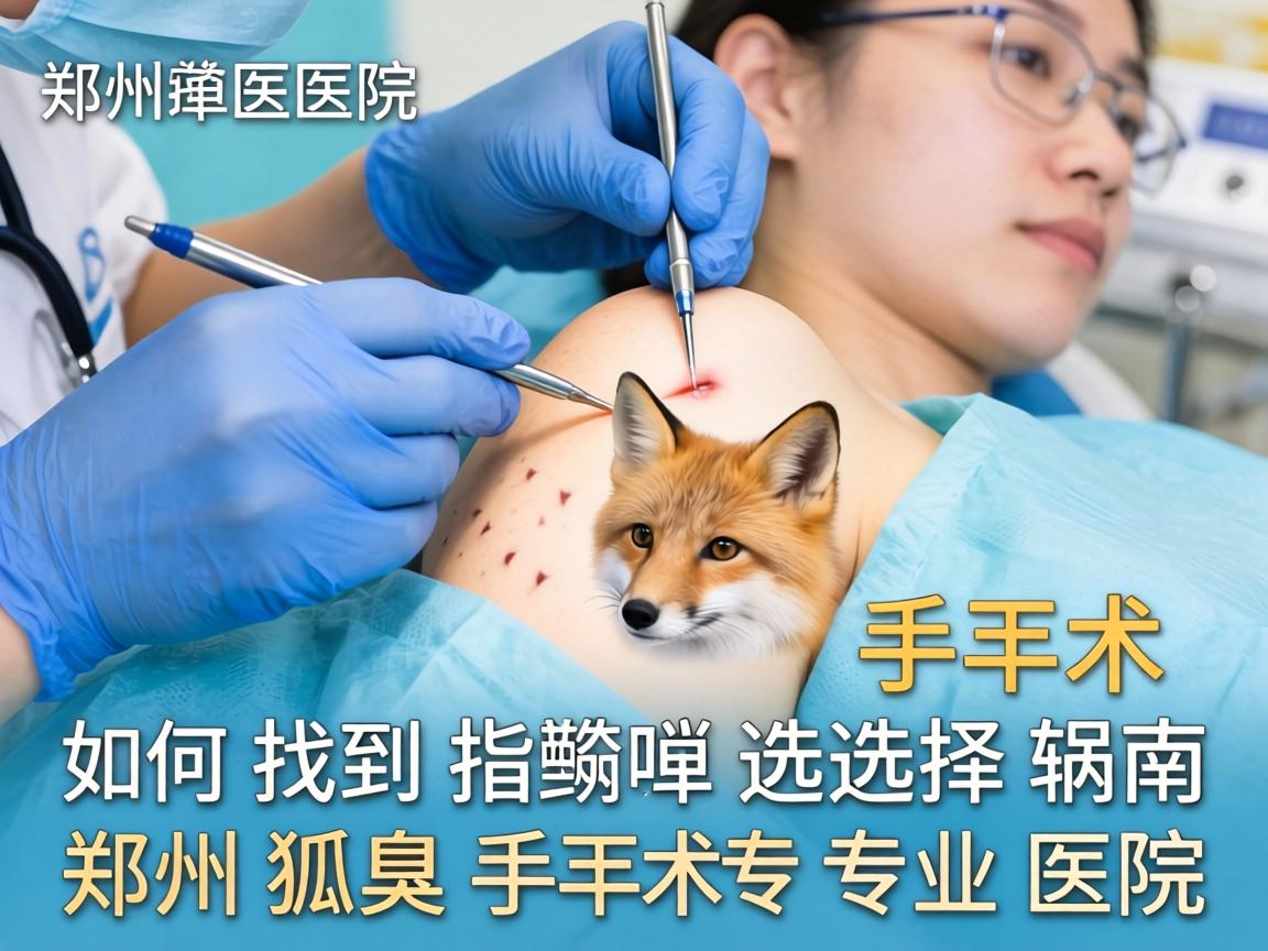 郑州狐臭手术医院选择指南，如何找到郑州狐臭手术专业医院