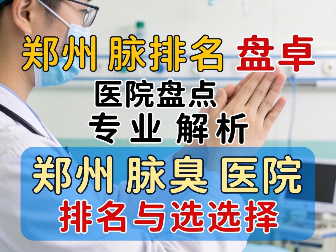 郑州腋臭医院排名盘点，专业解析郑州腋臭医院排名与选择
