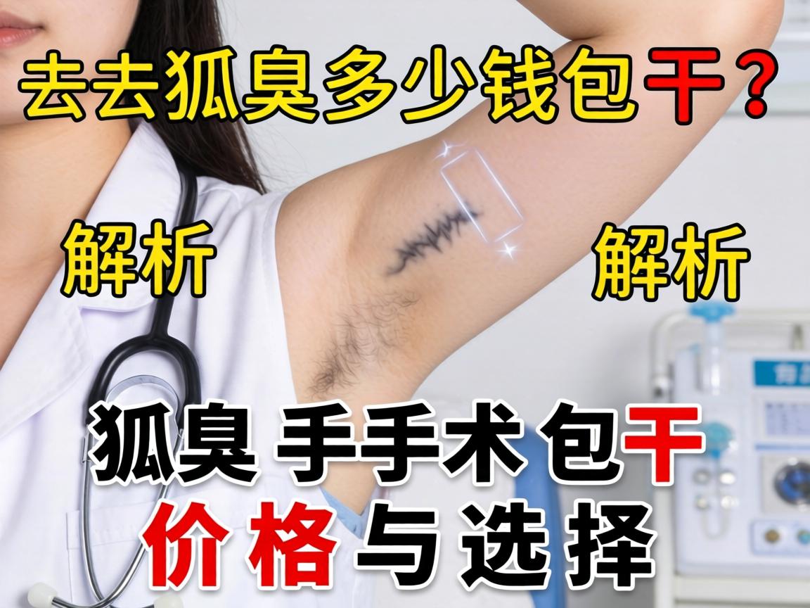 开封去狐臭多少钱包干?解析狐臭手术包干价格与选择 开封去狐臭多少钱包干?解析狐臭手术包干价格与选择