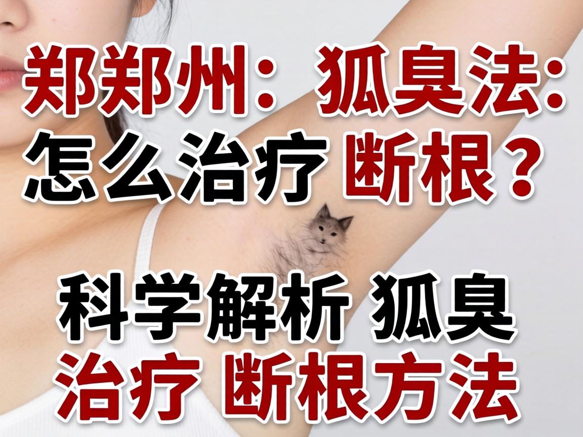 郑州狐臭怎么治疗断根？科学解析狐臭治疗断根方法