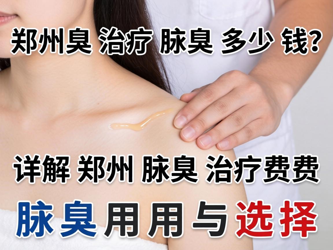 郑州治疗腋臭多少钱?详解郑州腋臭治疗费用与选择 郑州治疗腋臭多少钱?详解郑州腋臭治疗费用与选择