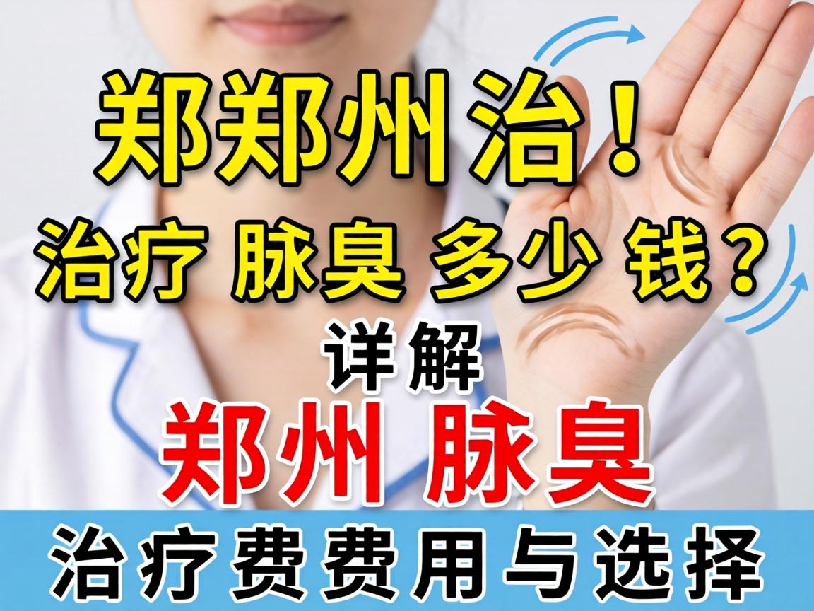 郑州治疗腋臭多少钱?详解郑州腋臭治疗费用与选择 郑州治疗腋臭多少钱?详解郑州腋臭治疗费用与选择