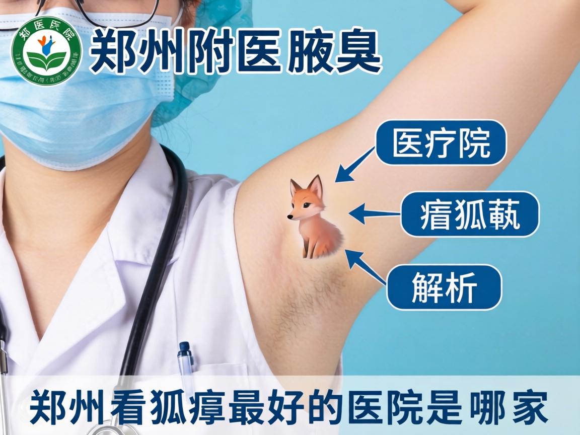 郑州附医腋臭医院解析，郑州看狐臭最好的医院是哪家