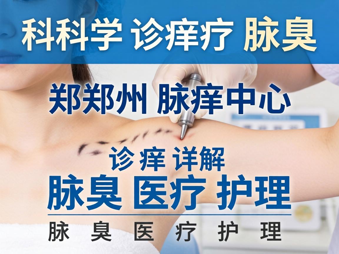 科学诊疗腋臭，郑州腋臭诊疗中心详解腋臭医疗护理