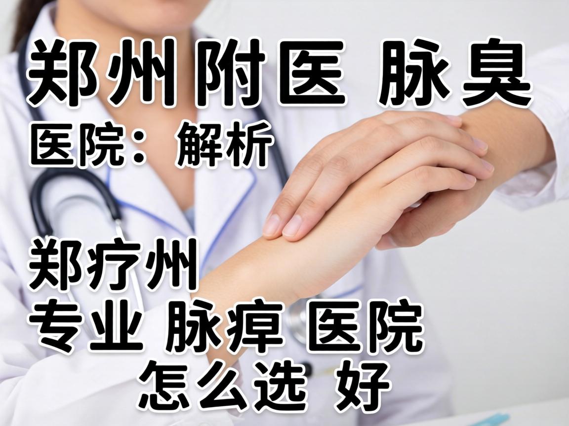 郑州附医腋臭医院解析，郑州专业腋臭医院怎么选好