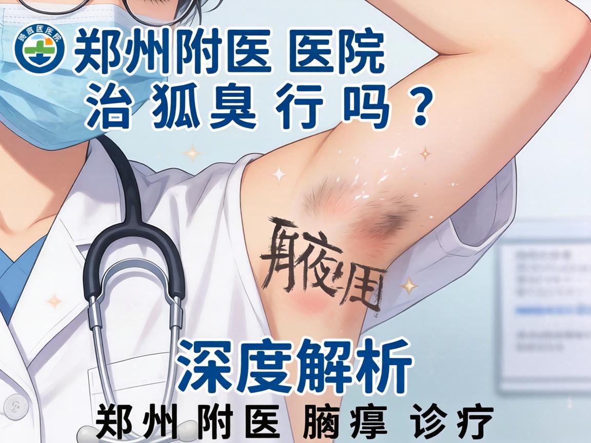 郑州附医医院治狐臭行吗？深度解析郑州附医腋臭诊疗
