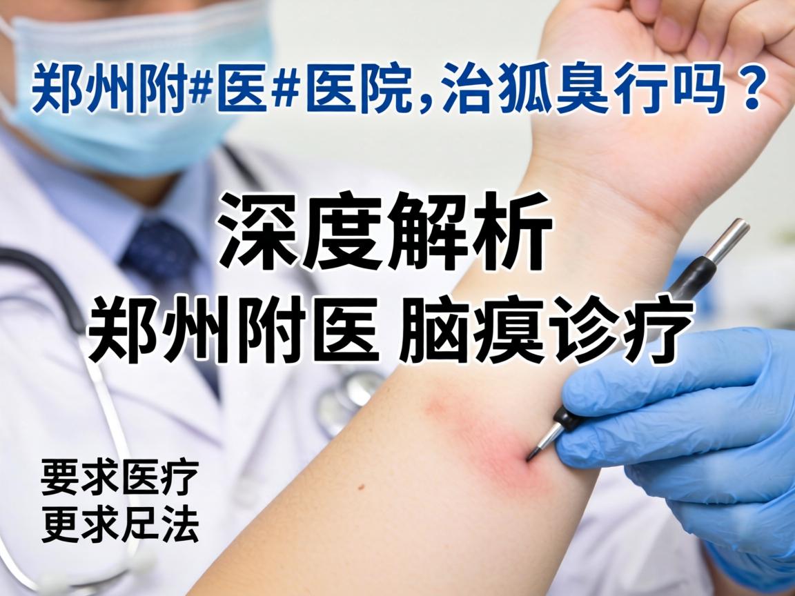 郑州附医医院治狐臭行吗？深度解析郑州附医腋臭诊疗