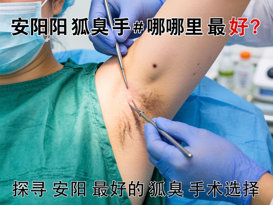 安阳狐臭手术哪里最好?探寻安阳最好的狐臭手术选择 安阳狐臭手术哪里最好?探寻安阳最好的狐臭手术选择