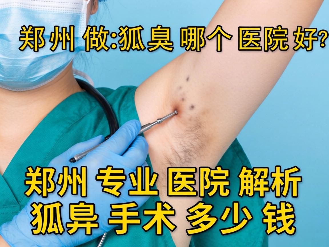 郑州做狐臭哪个医院好?郑州专业医院解析狐臭手术多少钱 郑州做狐臭哪个医院好?郑州专业医院解析狐臭手术多少钱