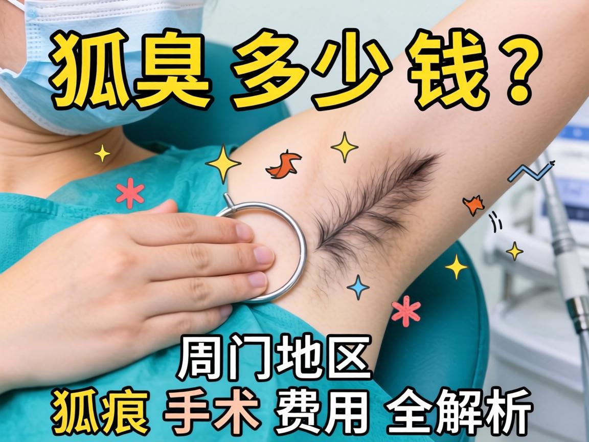狐臭手术多少钱？周口地区狐臭手术费用全解析