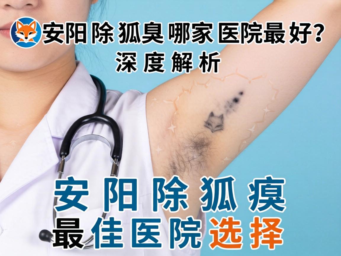 安阳除狐臭哪家医院最好？深度解析安阳除狐臭最佳医院选择