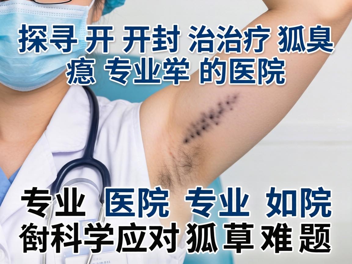 探寻开封治疗狐臭专业的医院，专业医院如何科学应对狐臭难题