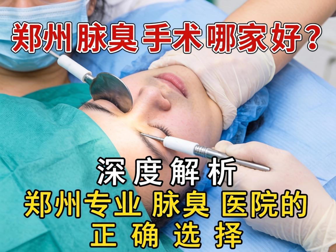 郑州腋臭手术哪家好？深度解析郑州专业腋臭医院的正确选择